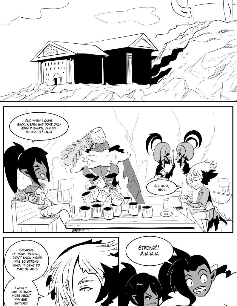 Monster girls on tour - Episode 395, Page 1: Page 395